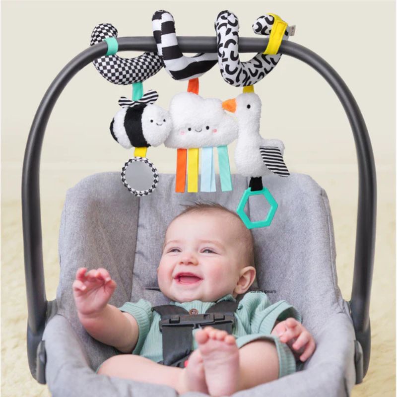 Car Seat Activity Toy - Spiral