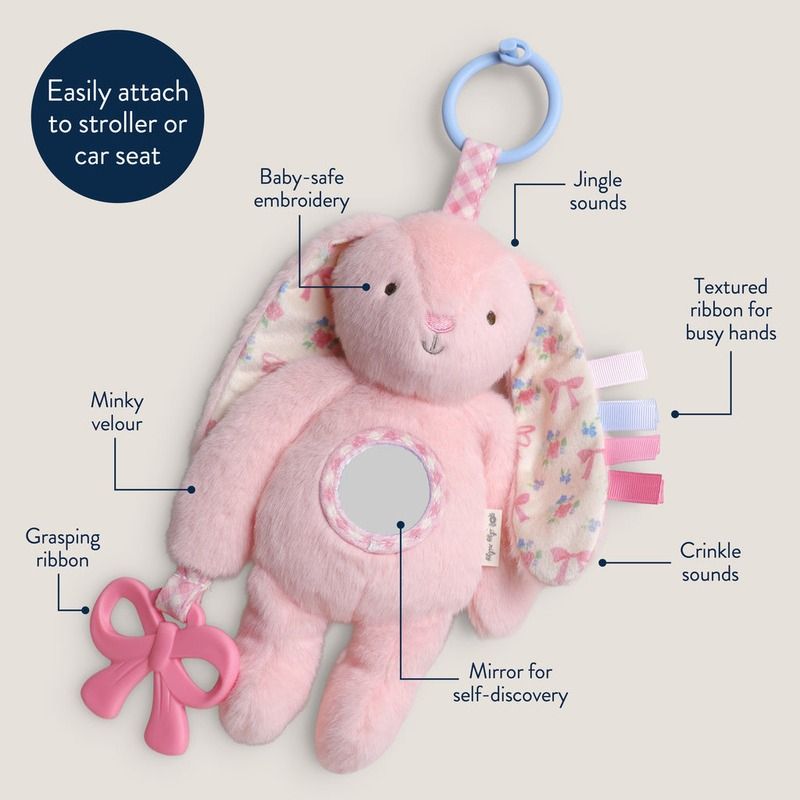 Bitzy Traveler Developmental Sensory Toy