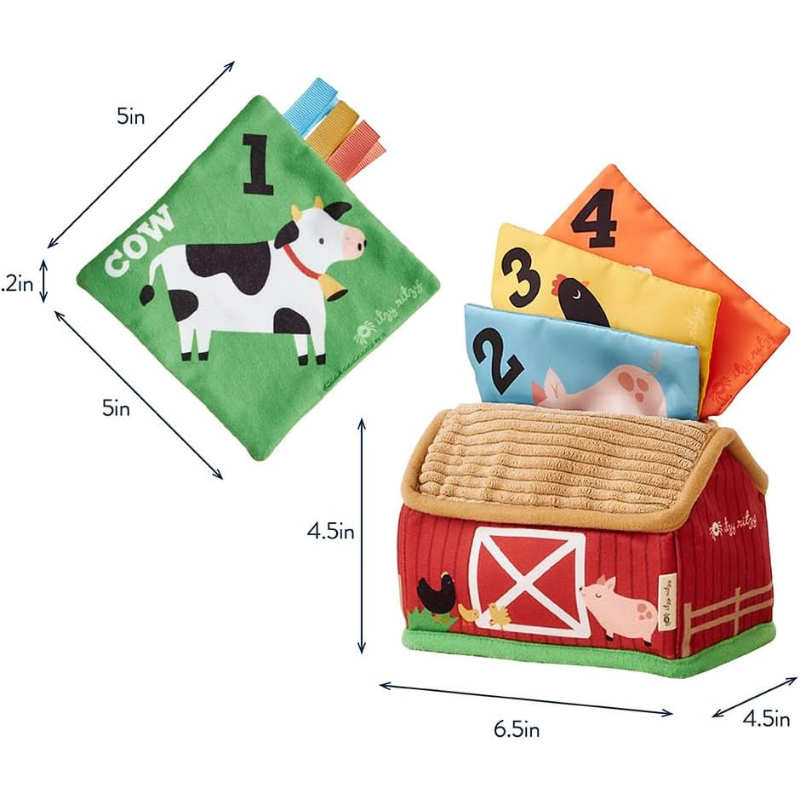 Itzy Sensory Scarves Pull-And-Take Toy