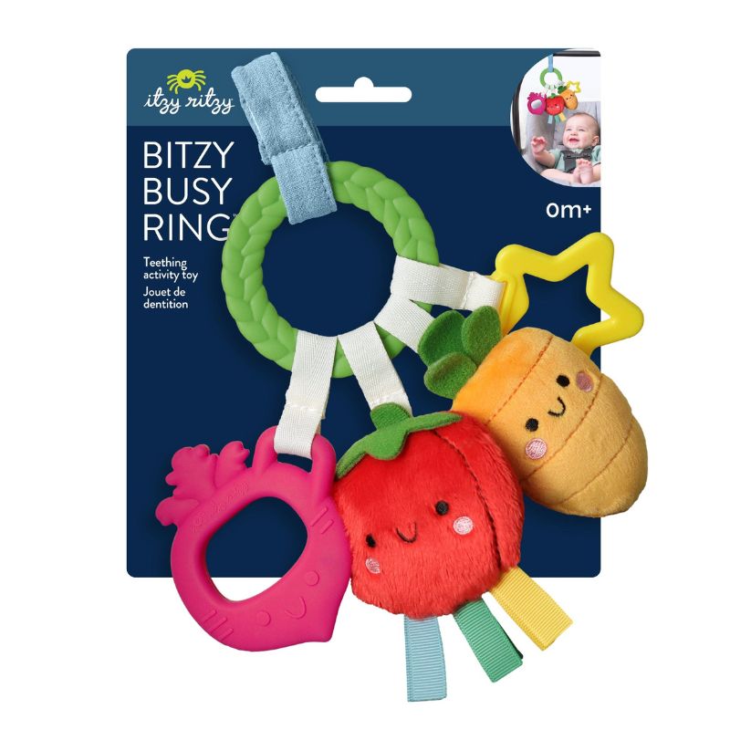 Bitzy Busy Ring Teething Activity Toy