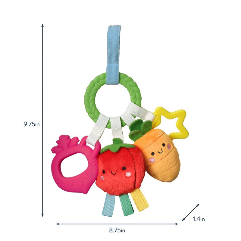 Bitzy Busy Ring Teething Activity Toy