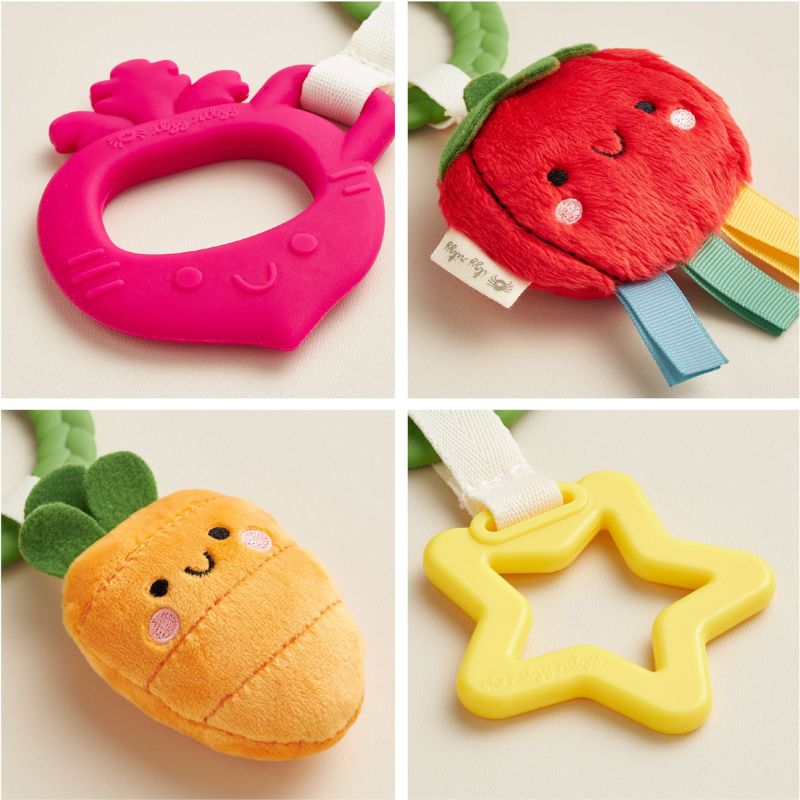 Bitzy Busy Ring Teething Activity Toy