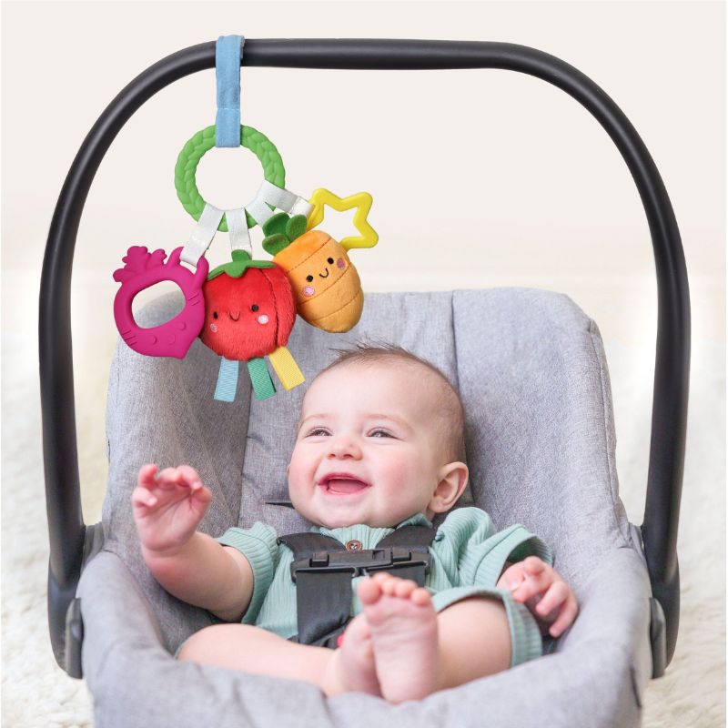 Bitzy Busy Ring Teething Activity Toy