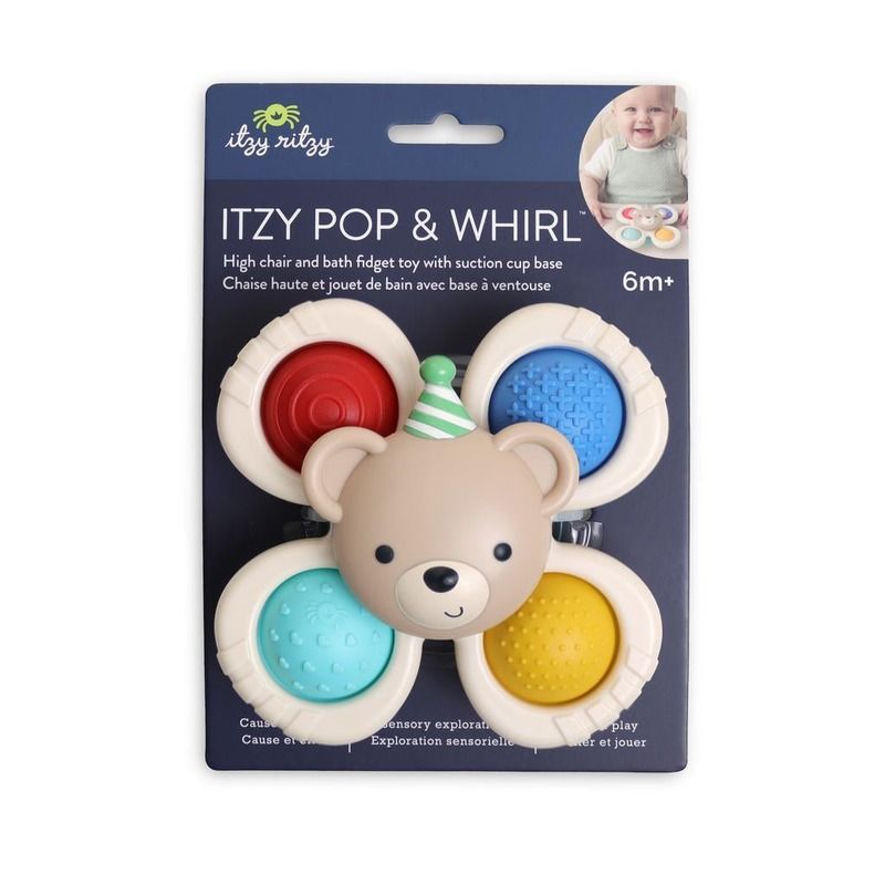 Jouet de voyage et de bain Itzy Pop &amp; Whirl Fidget Spinner