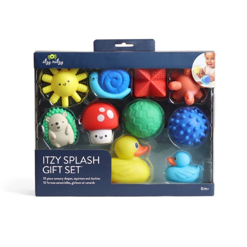 Itzy Splash Gift Set - 10-Piece Bath Toys