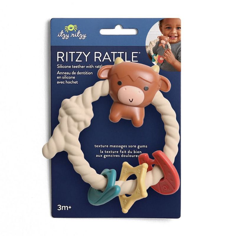 Ritzy Rattle with Teething Rings