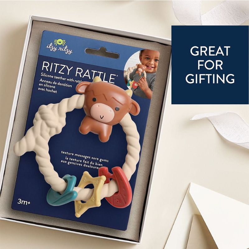 Ritzy Rattle with Teething Rings