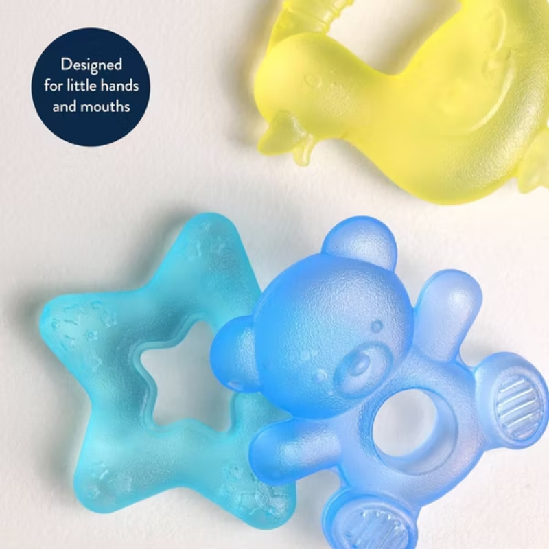 Cutie Coolers Baby Teethers Set - Bear Goose Star - 3pk