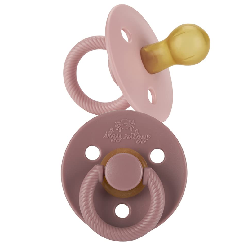 Itzy Soother Natural Rubber Pacifier - 2 Pack