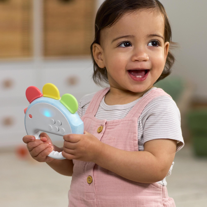 Farmstand Feelin' Clucky Musical Tambourine Baby Toy