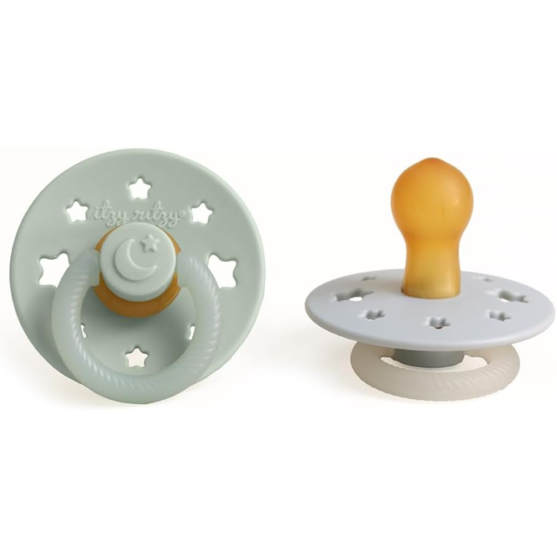 Itzy Soother Natural Rubber Pacifier - 2 Pack