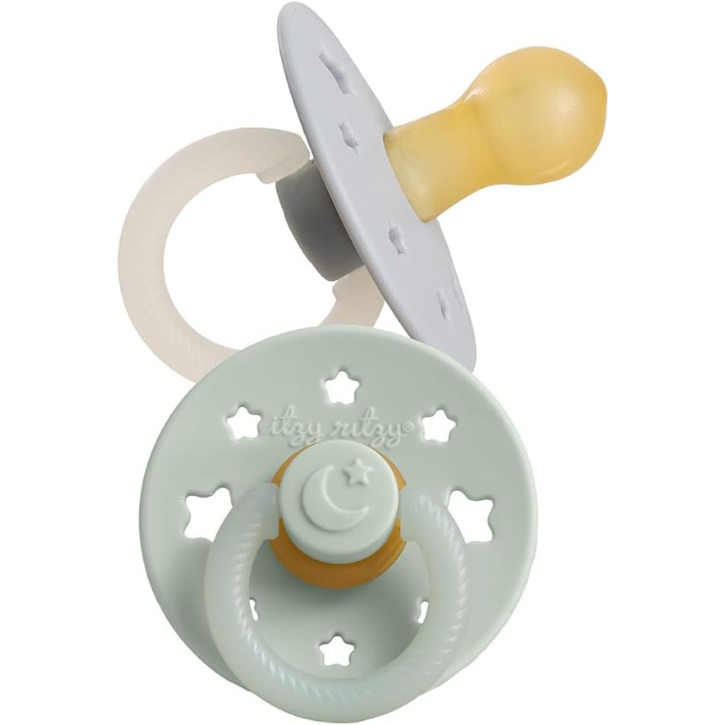 Itzy Soother Natural Rubber Pacifier - 2 Pack