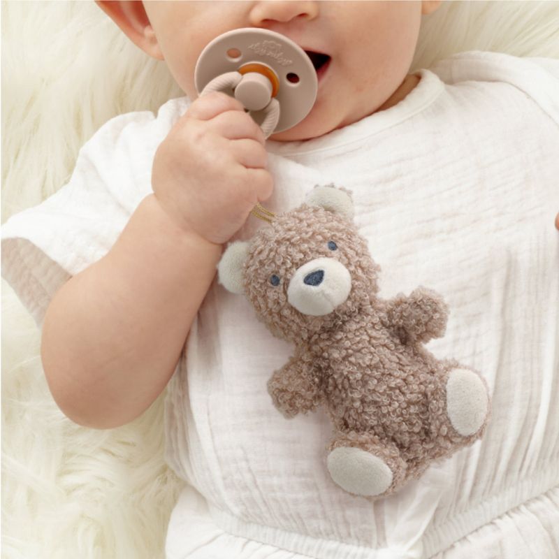 Bitzy Pal Natural Rubber Pacifier & Lovey