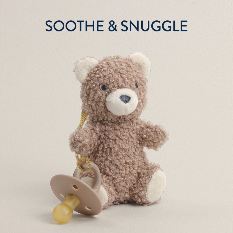 Bitzy Pal Natural Rubber Pacifier & Lovey