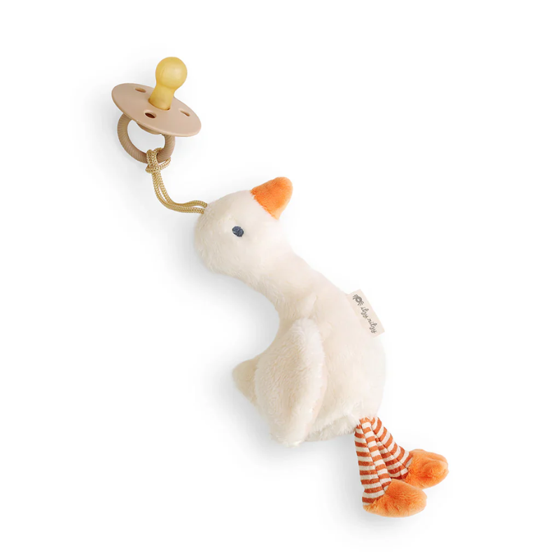 Bitzy Pal Natural Rubber Pacifier & Lovey