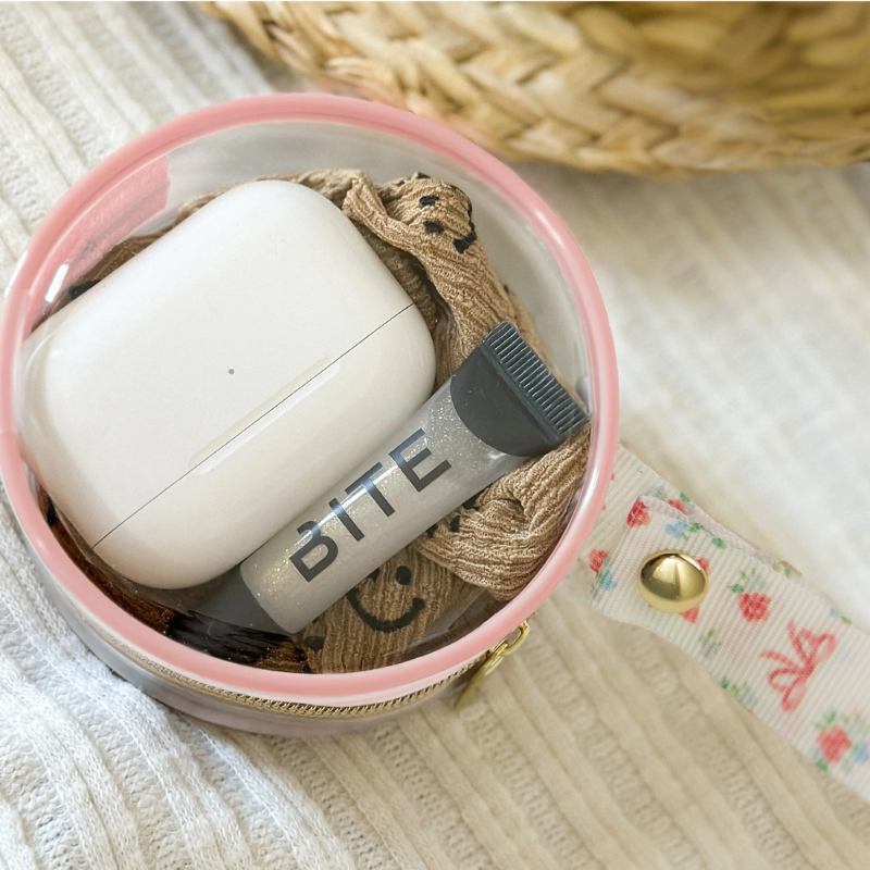 Étui à sucette transparent