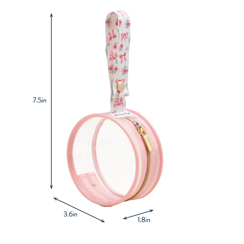 Étui à sucette transparent