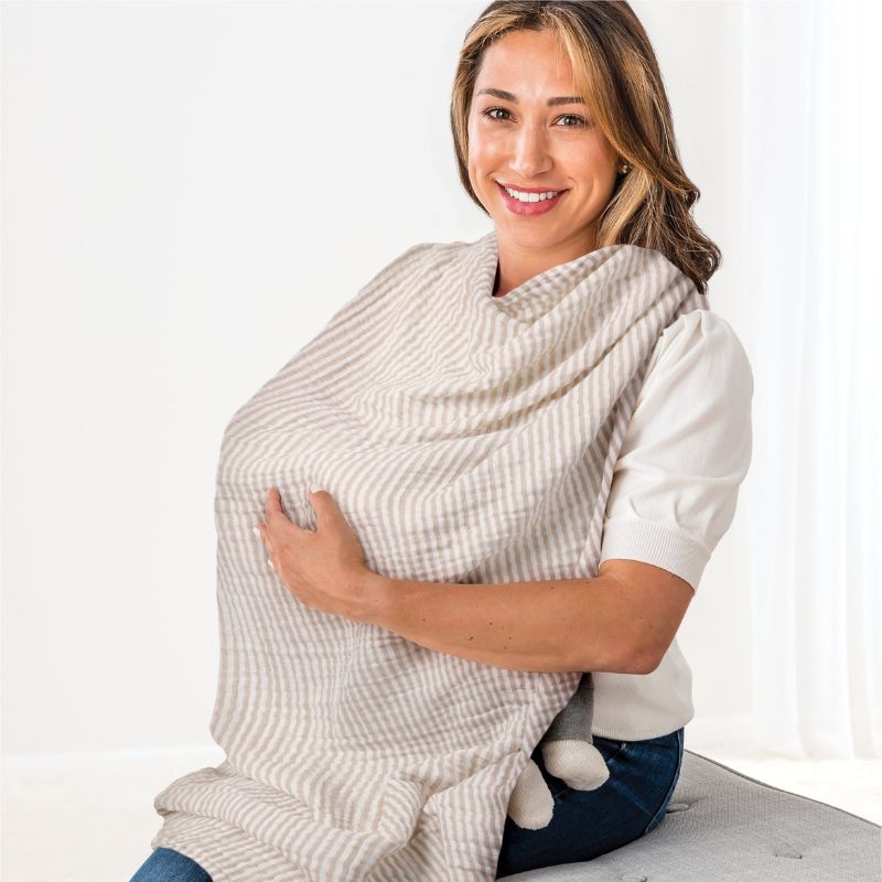 Muslin Breastfeeding Boss Nursing Cover