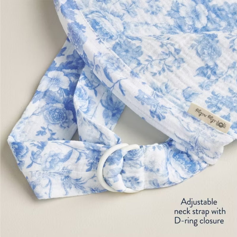Breastfeeding Cover Apron Style - Blue Toile
