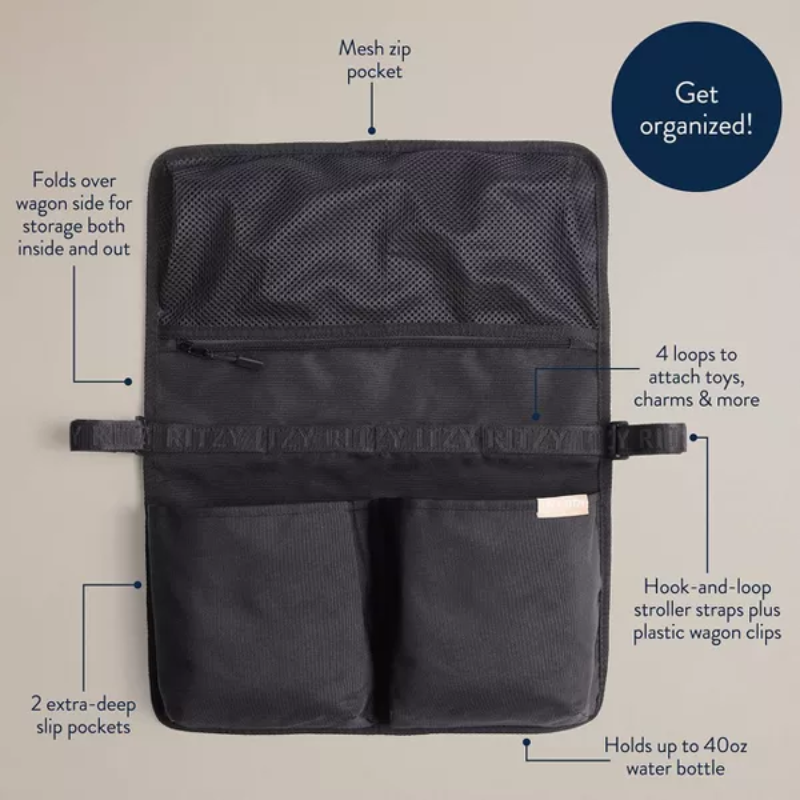 Wagon and Stroller Organizer - Black