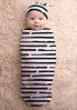 Cutie Cocoon Swaddle and Hat