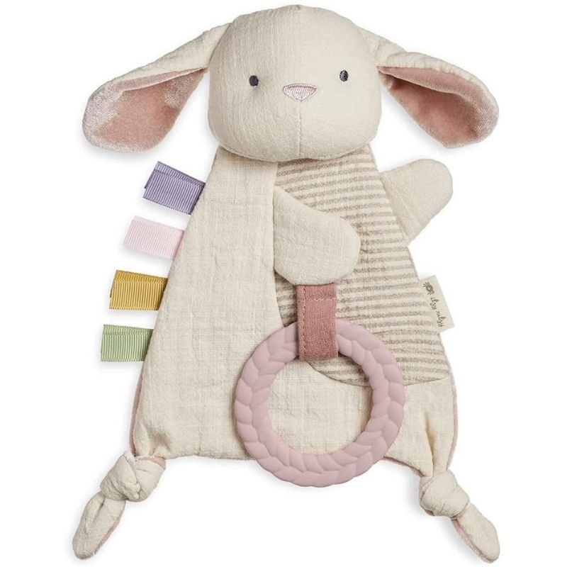 Sensory Crinkle Toy and Teether Bunny