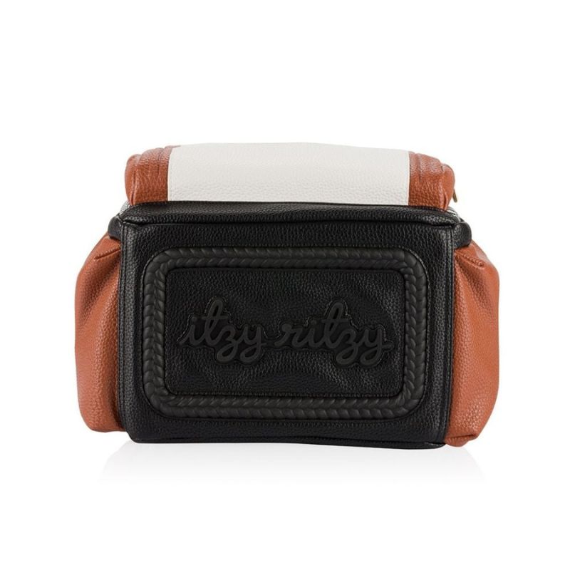 Boss Plus Large Diaper Bag Backpack Coffee & Cream