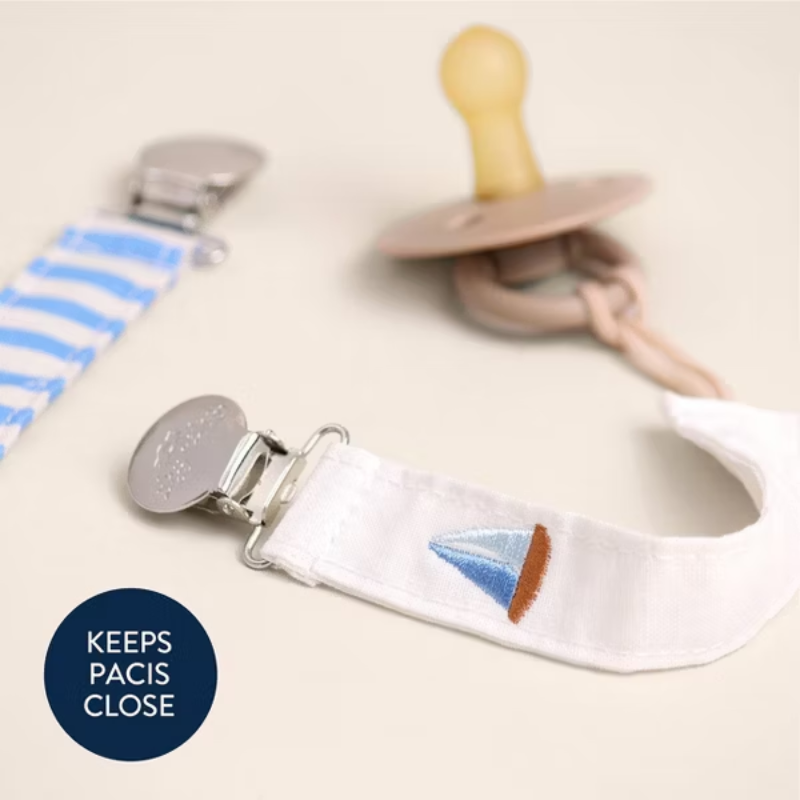 Itzy Fabric Pacifier Clips