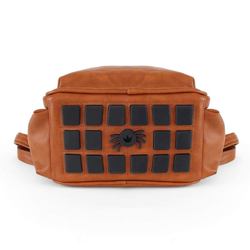 Mini Backpack Diaper Bag Cognac