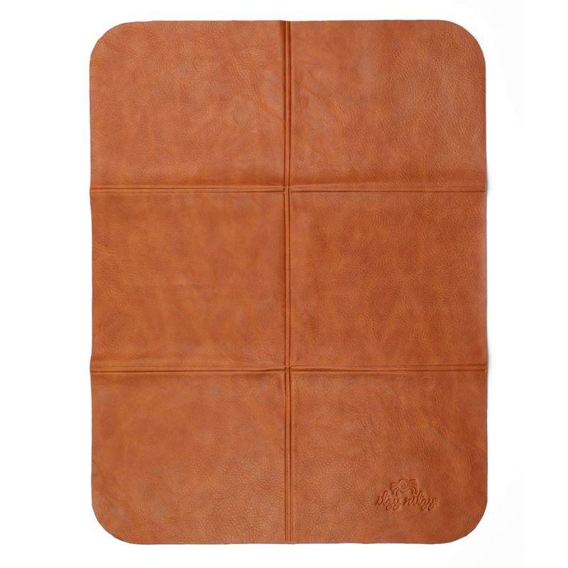 Mini Backpack Diaper Bag Cognac