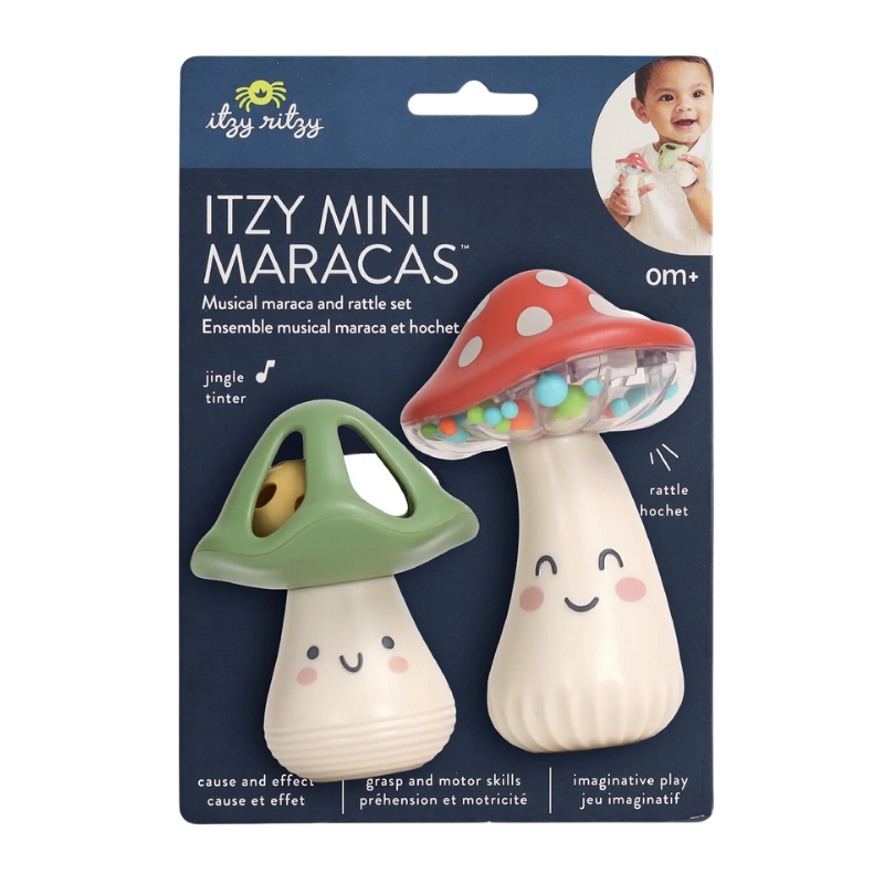 Itzy Mini Maracas Musical Rattle Set