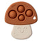 Itzy Pop Sensory Popper Toy/Teether Mushroom