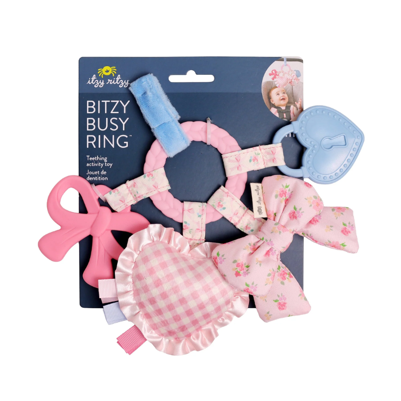 Bitzy Busy Ring Teething Activity Toy