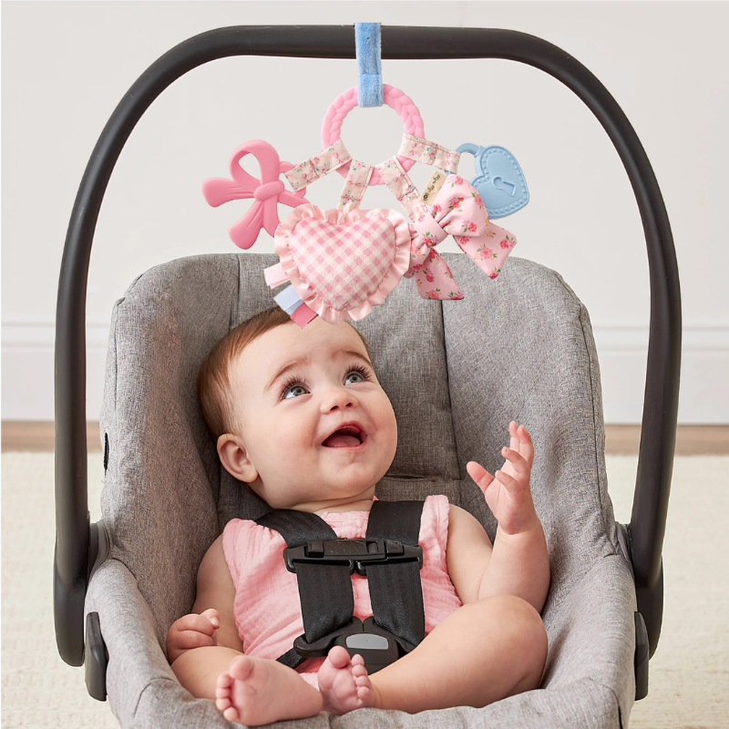 Bitzy Busy Ring Teething Activity Toy