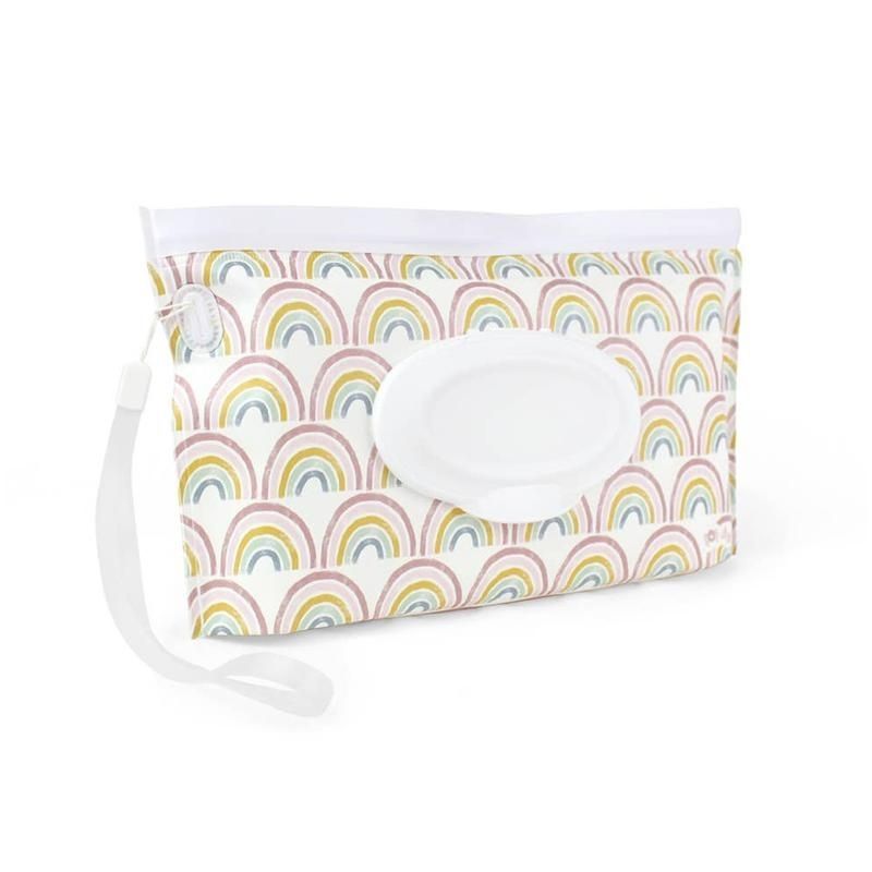 Reusable Wipes Pouch Rainbow