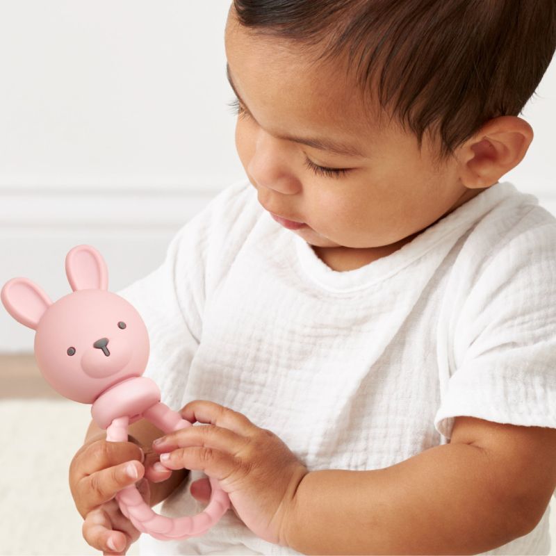 Sweetie Rattle Silicone Teether