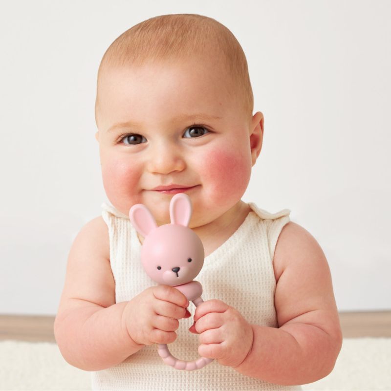 Sweetie Rattle Silicone Teether