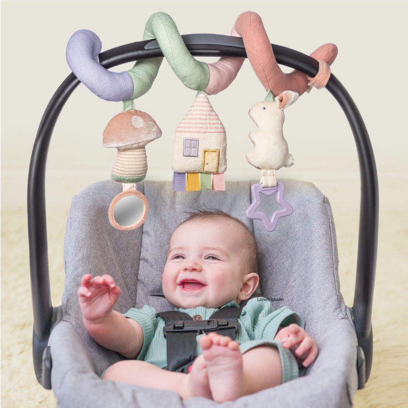 Car Seat Activity Toy - Spiral