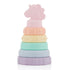 Itzy Stacker Silicone Stacking Toy/Teether Unicorn