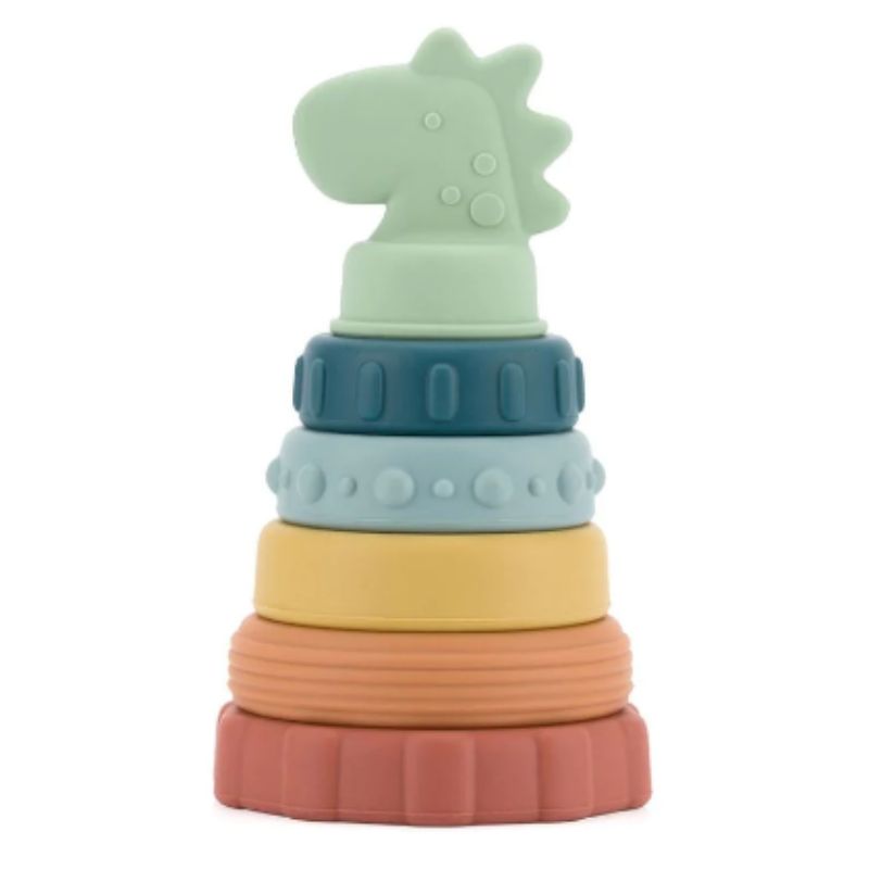 Itzy Stacker Silicone Stacking Toy/Teether