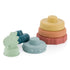 Itzy Stacker Silicone Stacking Toy/Teether Dino