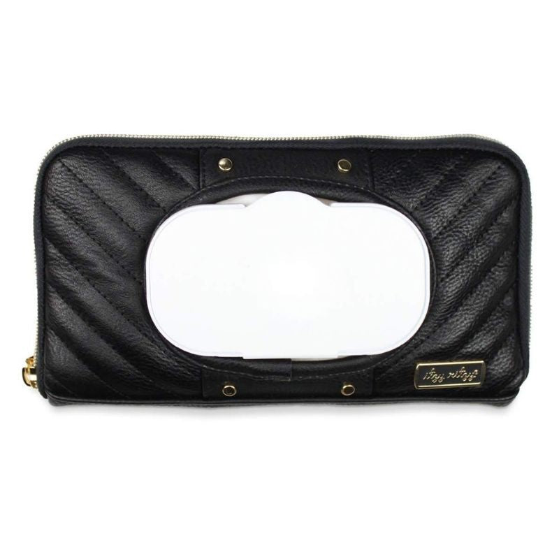 Convertible Baby Wipes Case Jetsetter Black