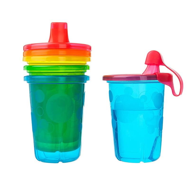 Take & Toss Spill-Proof 10 oz Sippy Cups - 4 Pack