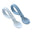 Sweetie Spoons - Ensemble fourchette + cuillère en silicone pour bébé