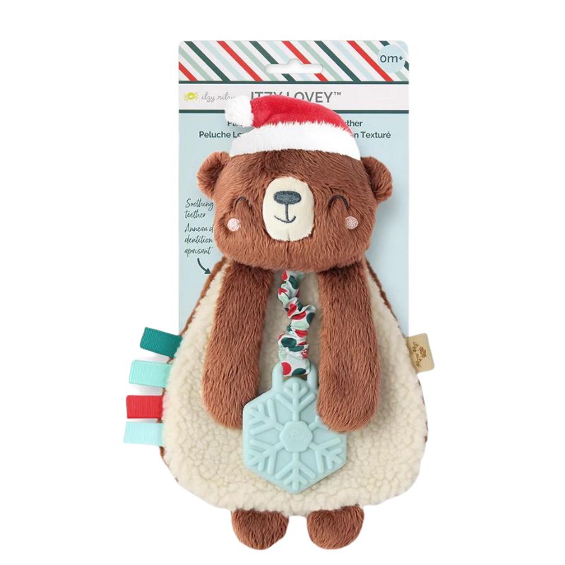 Holiday Lovey Plush & Teether Toy
