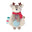 Holiday Lovey Plush & Teether Toy