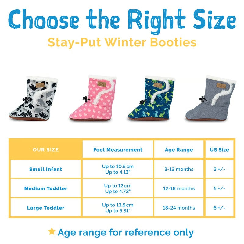 Baby Stay-Put Winter Booties