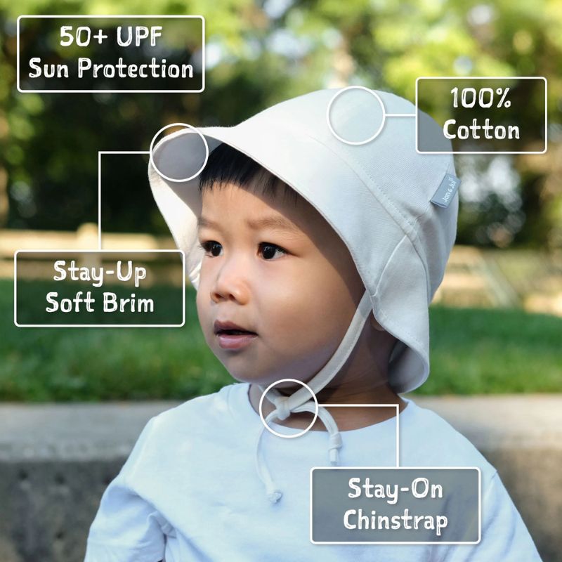 Cozy Cotton Baby Bucket Hats