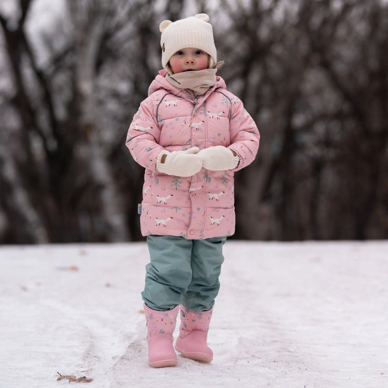 Kids Cozy Knit Mittens