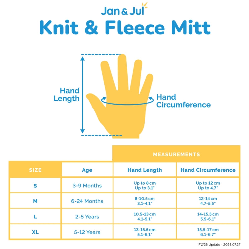 Kids Cozy Knit Mittens